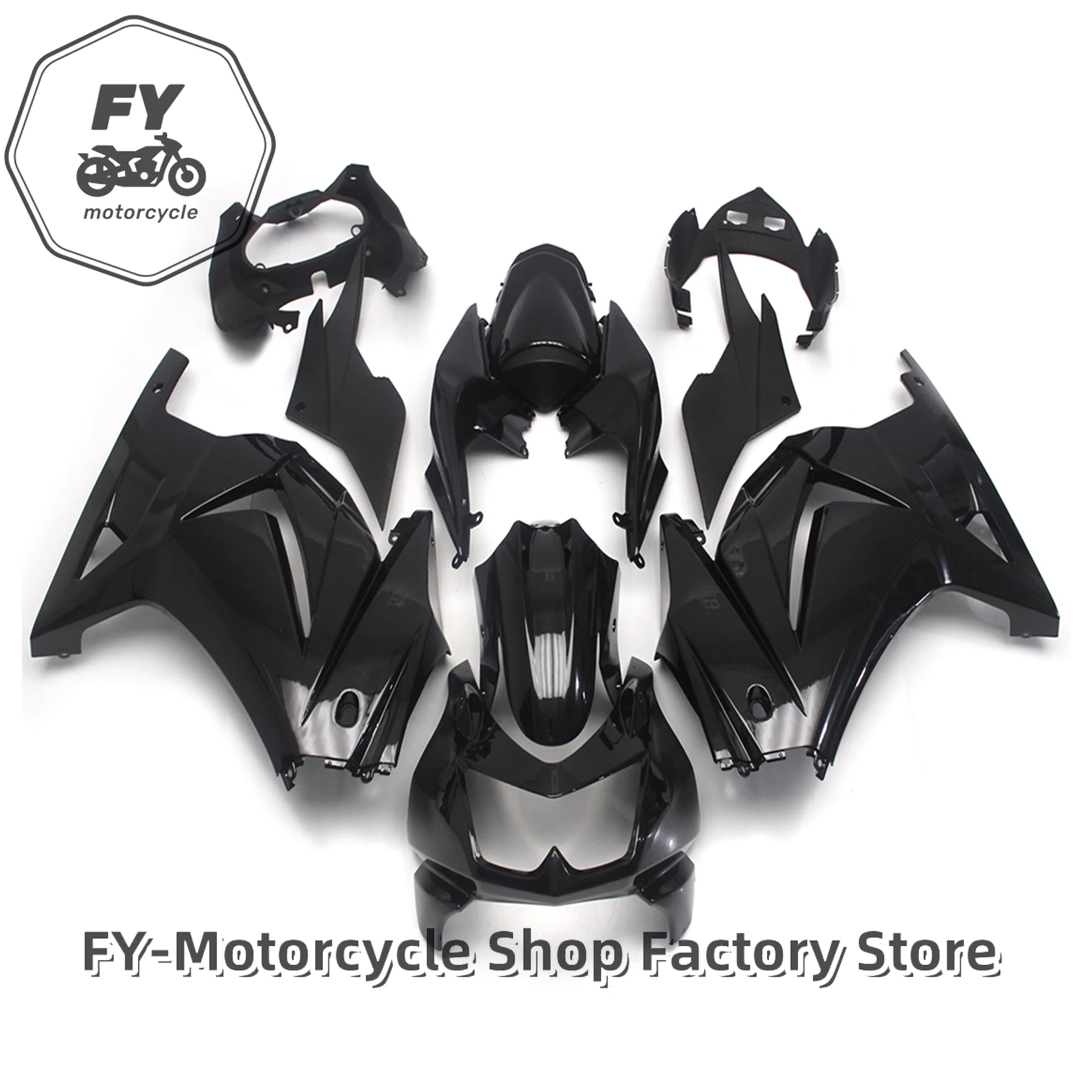 Fairings EX 250 2009 Motorcycle Fairing Ninja 250R 2010 Full Body Kits EX 250 2008 - 2009 - 2010 - 2011 - 2012 - 2013 - 2014