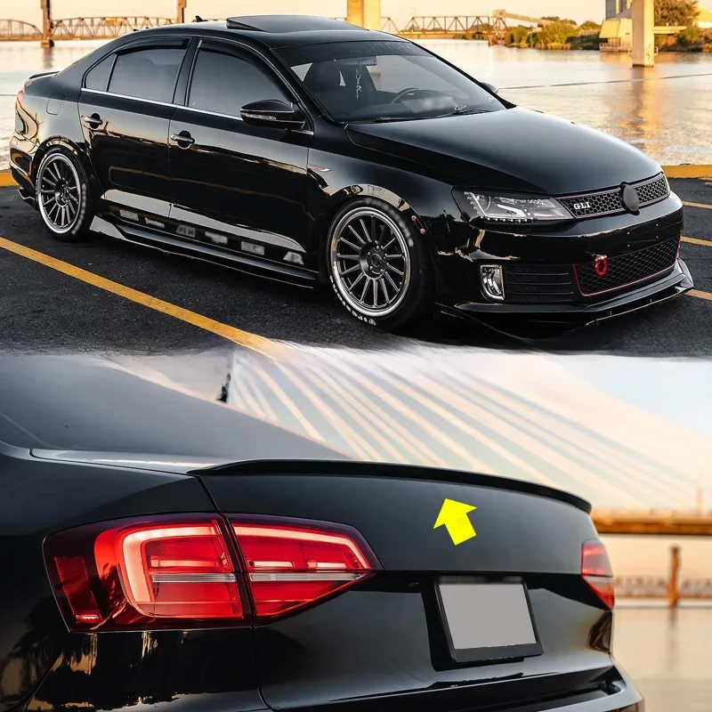 Spoiler do Volkswagen VW Jetta Mk6 2011-2018 Tylne skrzydło bagażnika — zdjęcie 2