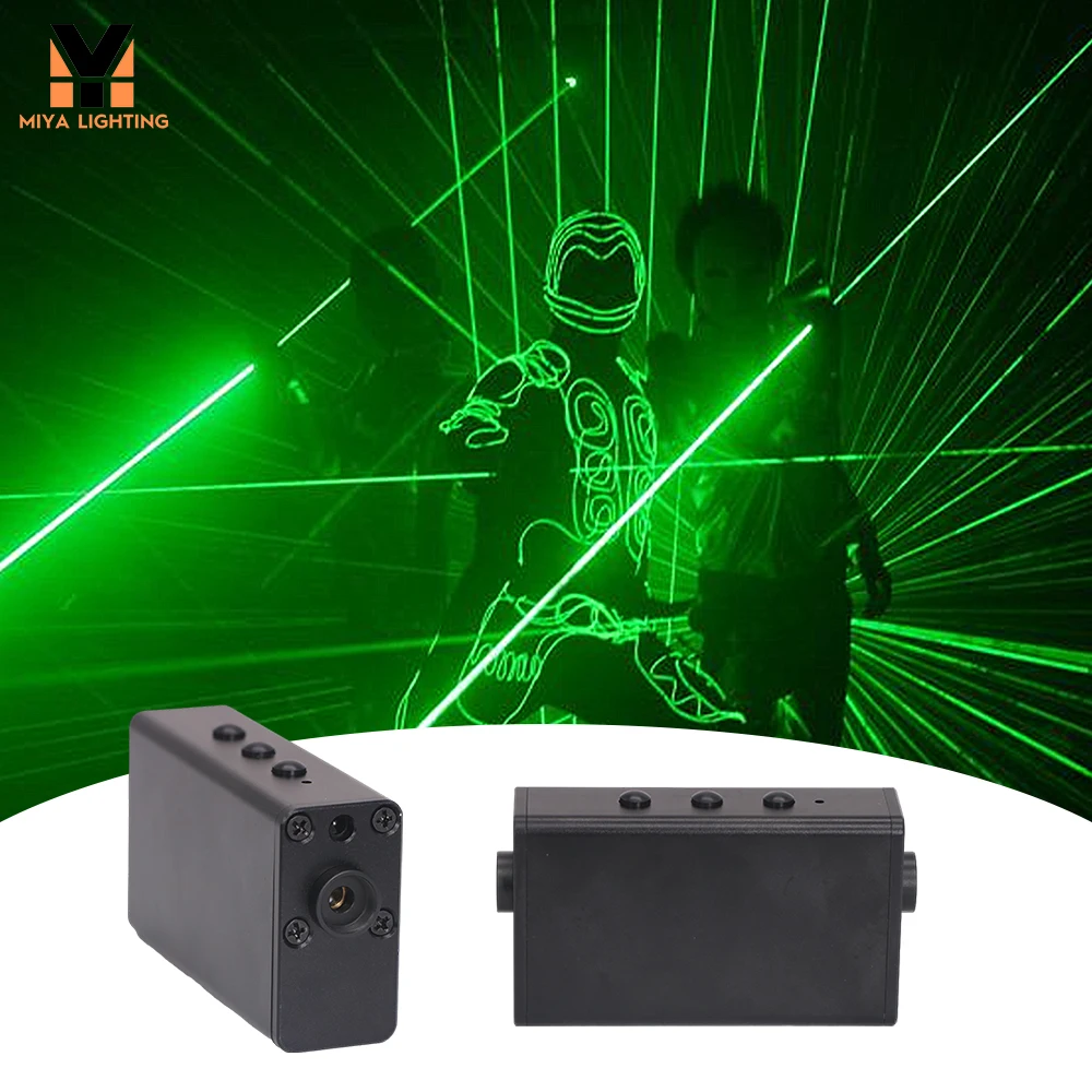 Spada laser R/G/B a doppia testa Spada laser laser portatile per DJ Laser Man Show