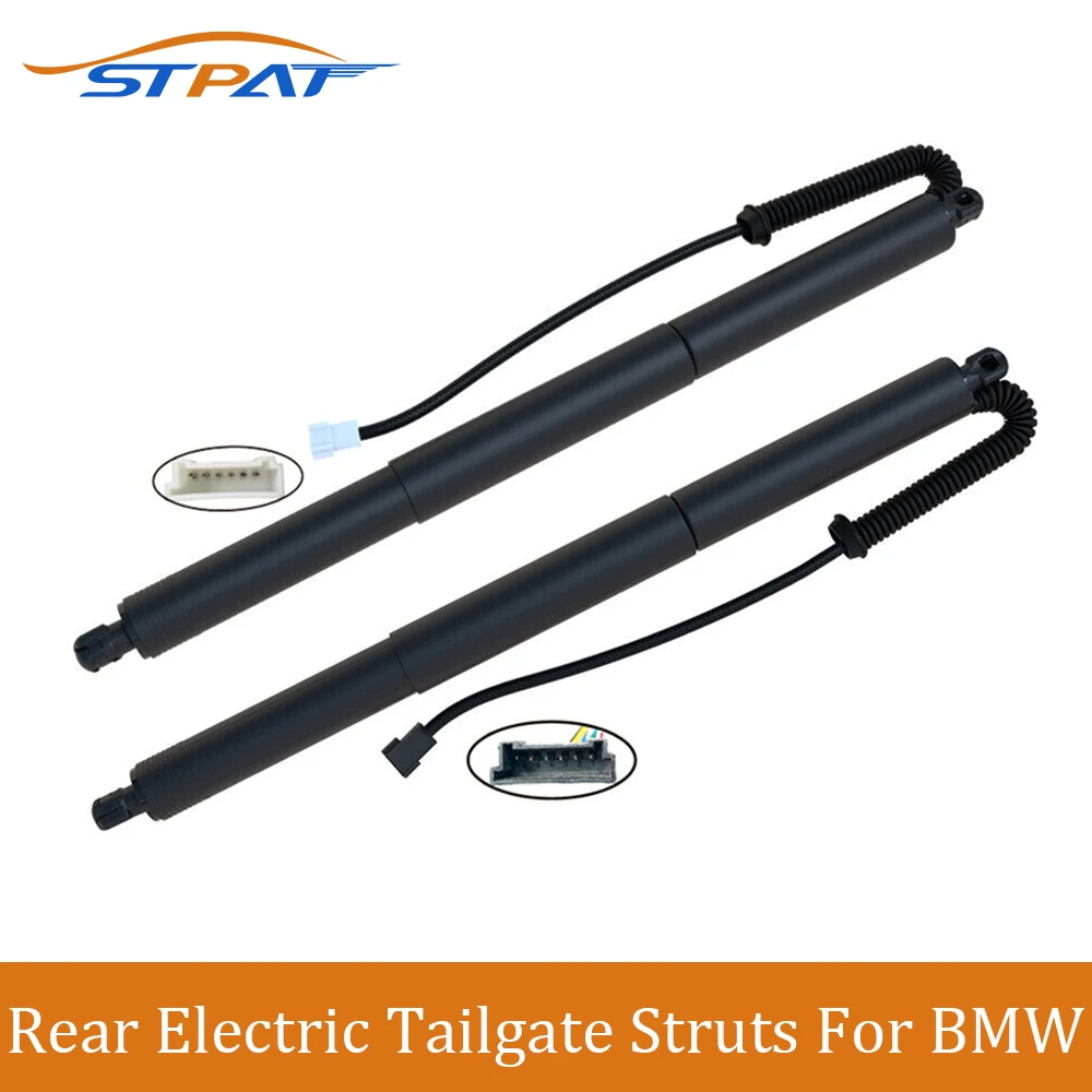 STPAT Rear Electric Tailgate Struts 51247294469 51247294470 For BMW X5 F15 F85 2014-2017 Left Right Power Liftgate Support