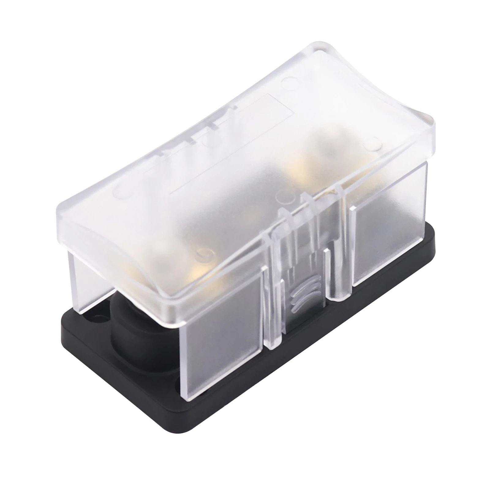 GIE.TOP 12V/24V/32V Car Audio M8 Stud ANL Fuse Holder Box Set Distribution Block LED Indicator 30A 60A 100A 150A 200A 300A