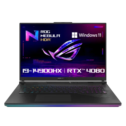2024년 신제품 ASUS ROG STRIX SCAR 18 G834JZR-R6014W 게이밍 노트북 14세대 인텔 i9 RTX4080 TGP 175W 18인치 미니LED 240Hz 