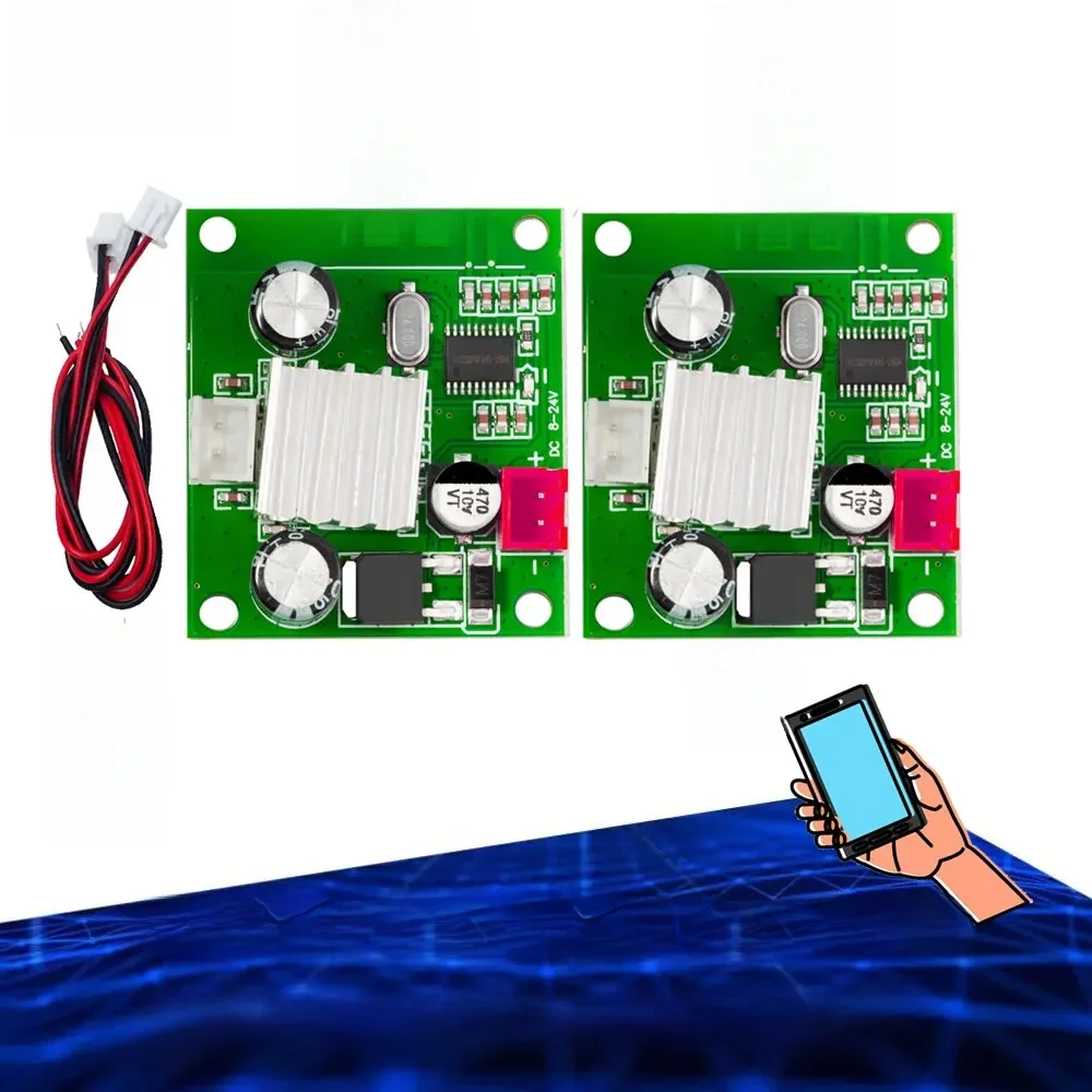 Carte amplificateur Bluetooth 5.2 TWS 30W, Module Audio stéréo Hi-Fi 2.0CH avec contrôle DSP EQ pour haut-parleur sans fil Home cinéma, 1 à 2 pièces