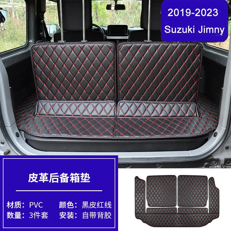 Luggage Mat For Jimny Sierra 2018-2023 JB64 JB64W JB74 JB74W Cargo Boot Liner Tray Rear Trunk Floor Mat For Suzuki Jimny