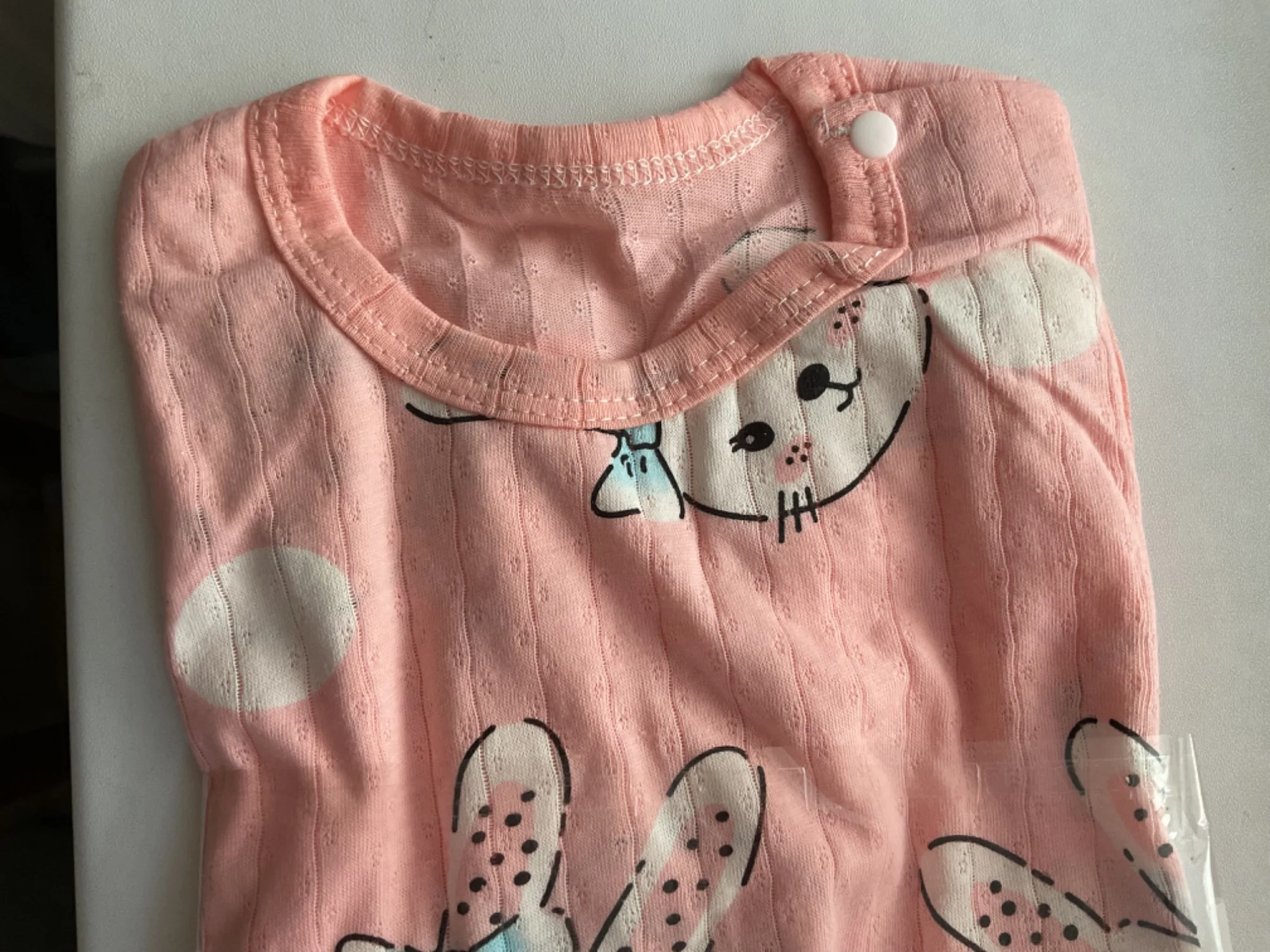 Baby Cotton Romper – Unisex Sleeveless Striped Bodysuit | 0–20 Months