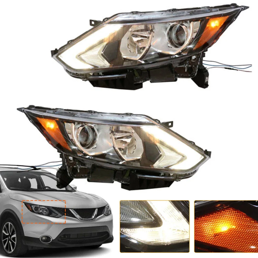 

For Nissan Qashqai 2015 Car Head lamp Headlights (USA) OE 26075-DF30A/26025-DF30A