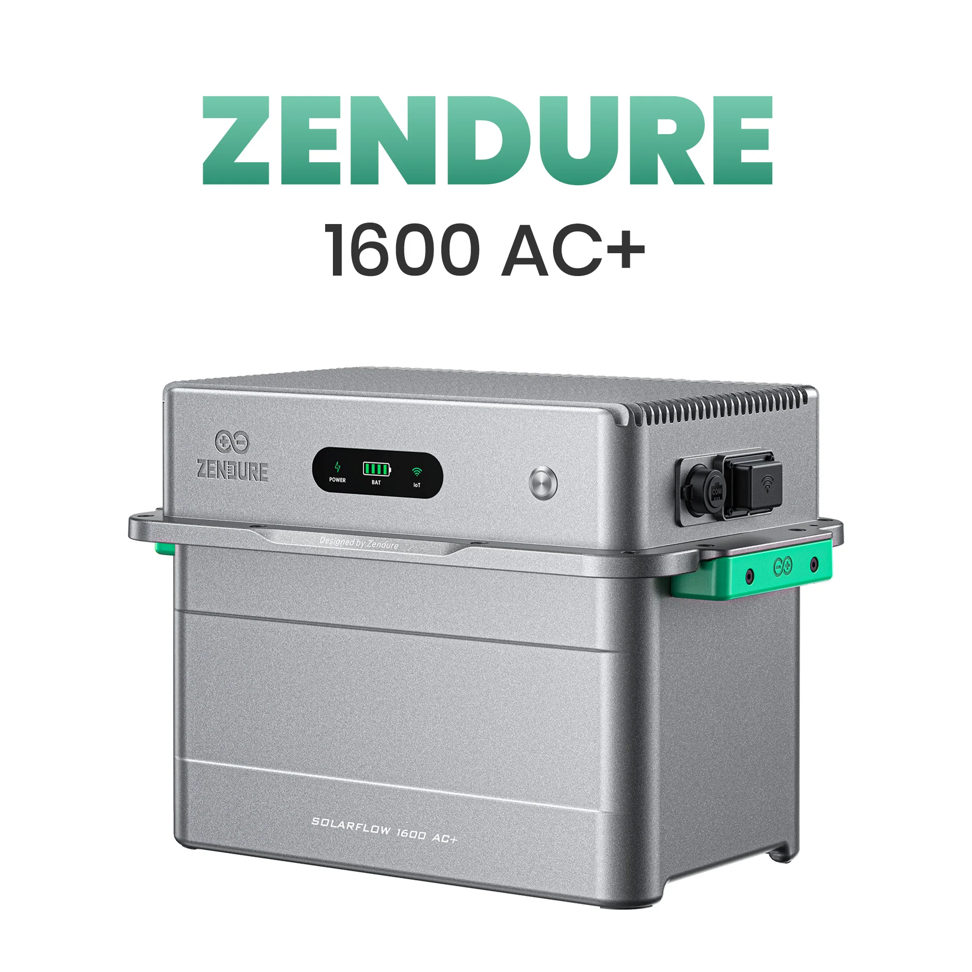 Zendure SolarFlow 1600 AC+, AC-gekoppeltes Speicher für Balkonkraftwerk 1,6kWh