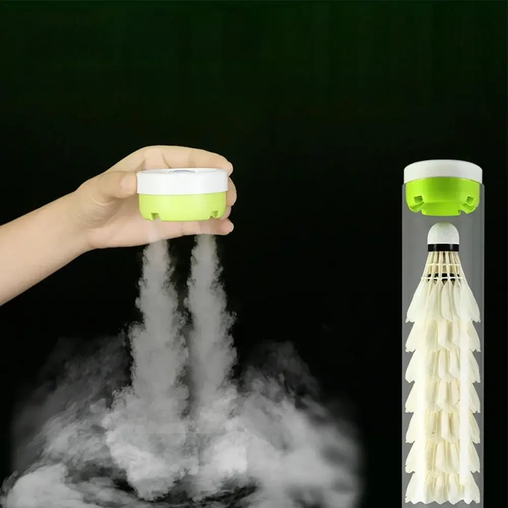 Humidificateur de volants de badminton, vapeur d'air, direction, le genic ulin, minerai, maintient la plume d'IkFeather, hydratant, cuiseur vapeur de balle de badminton