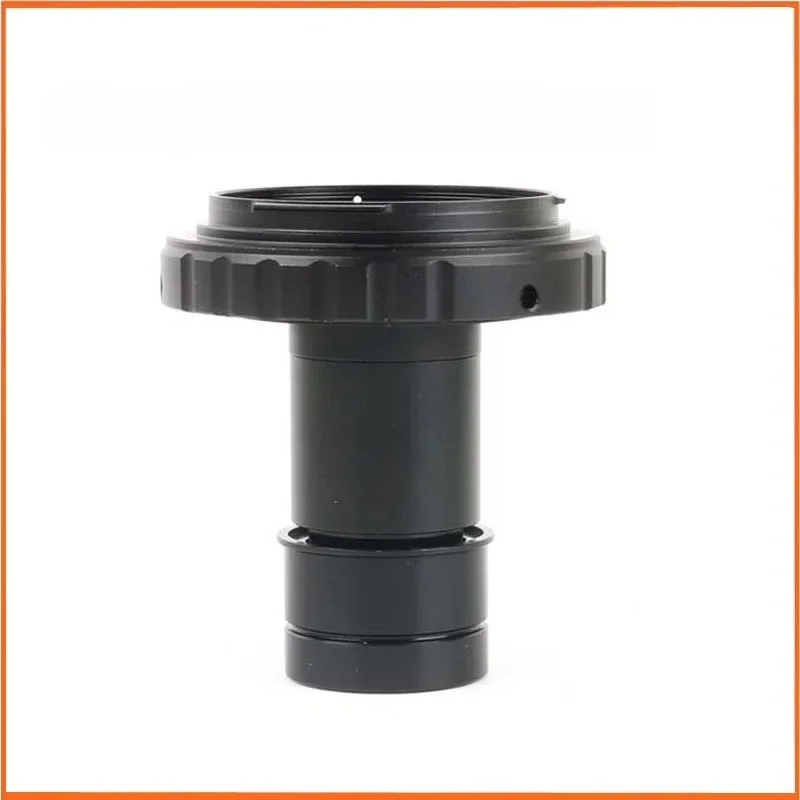 Adapter T2 do mikroskopu biologicznego, soczewka okularowa 23,2 mm, 8-krotny powiększacz, złącze aparatu Nikon Canon, interfejs aparatu cyfrowego SLR. — zdjęcie 2