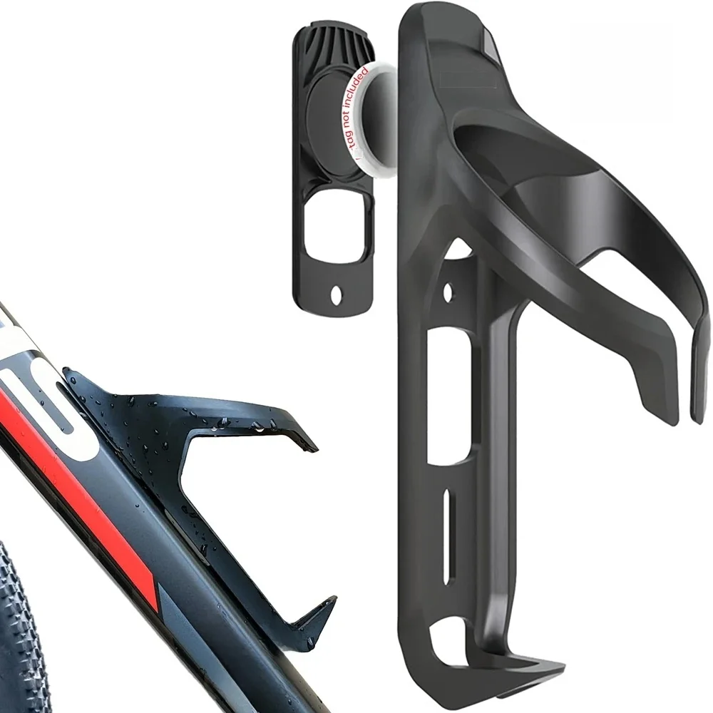 AliExpress SZKOSTON For Airtag Locator Water Bottle Cage Anti-theft Anti-lost Protective Case Water Cup Frame Highway Mountain Bike Bracket Mount