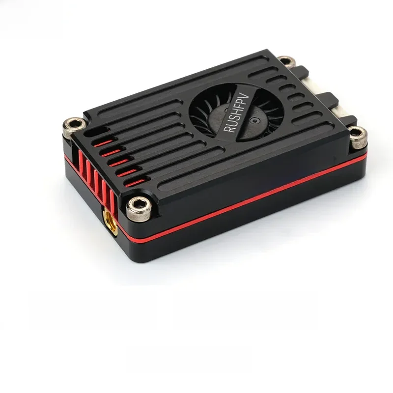 RUSH TANK MAX SOLO VTX 2.5W wysokiej mocy nadajnik wideo VTX 48CH z powłoką CNC do daleki zasięg dronów stałopłatowych RC FPV — zdjęcie 2