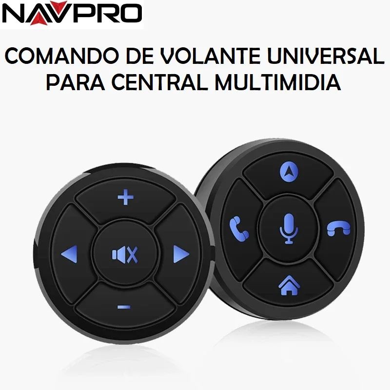 Comando de volante universal para Central Multimidia NAVPRO CASKA