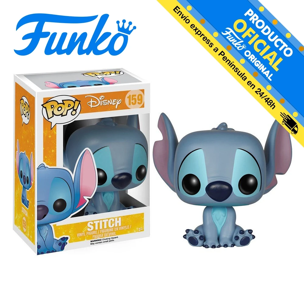 Funko pop! Lilo & Stitch POP! Disney original 6555 Reference Stitch Figure Toys Children Girls Collector Figures Figures Dolls Shop With Box New Male Female Official License