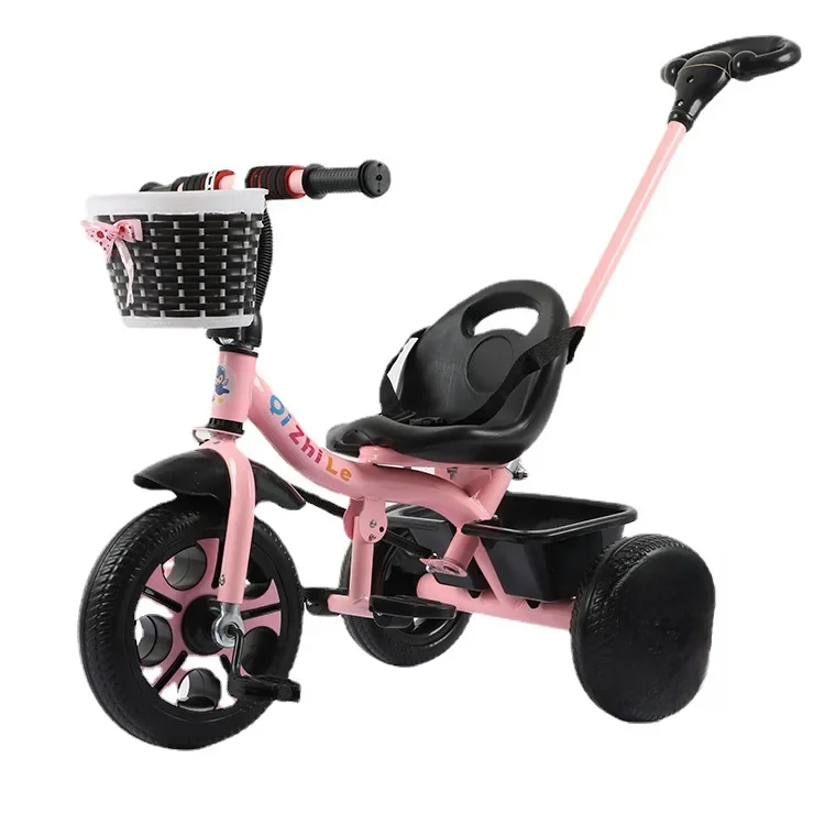 AliExpress New Children's Tricycle Folding Can Lie Down 1-3-6 Years Old Children's Bicycle Baby Trolley Baby