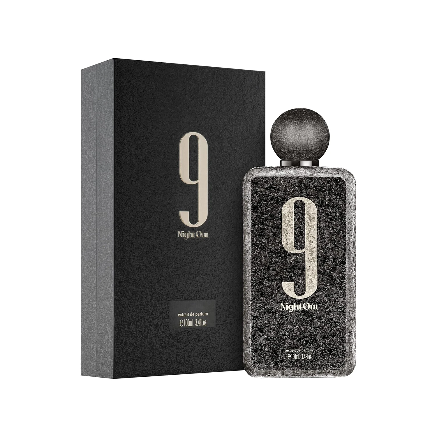 Afnan 9 PM Night Out Extrait de Parfum for Unisex – Oriental Spicy Fragrance, Perfect Gift for Women & Men, 3.4 fl oz - view 5