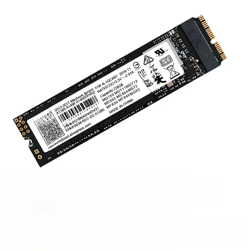 SSD dla Macbook Air 2015 1tb 512gb 256gb 2tb 128gb nadaje się do Macbook Air A1465 również kompatybilny z modelem/A1466/A1347/A1398 — zdjęcie 2