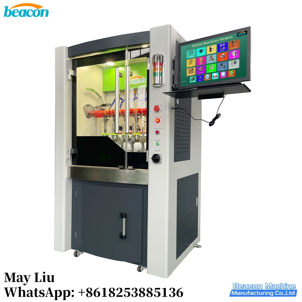 4 Injector Testing Machine BC800 PRO Multi Common Rail Injector Test Bank