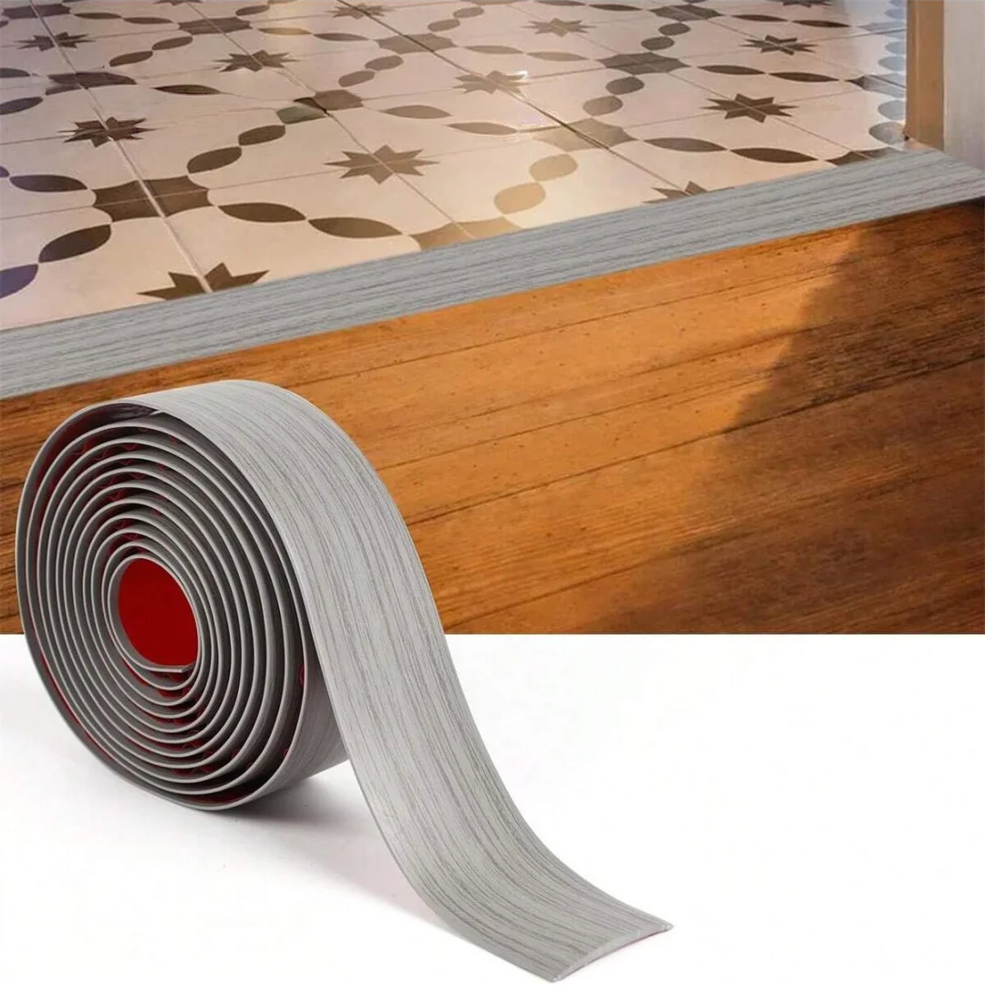 

1 шт., 39,37/118,11 дюйма, переходная полоса для пола из ПВХ, пороговая окантовка, самоклеящаяся соединительная полоса для пола, дверной проем