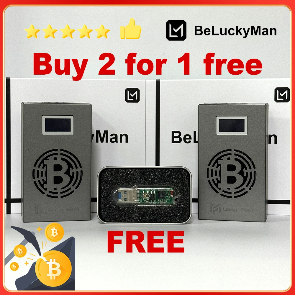 

Buy two LV06 for free one LV03 lucky miner lottery miner BTC BCH BSV DGB WIFI 504GH/S btc miner machine solo miner