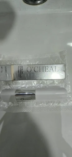 O'CHEAL Temperature Changing Foundation Stick Facial Coverage Blemishes Pores Double-Headed Face Matte Makeup Foundation Cream photo review