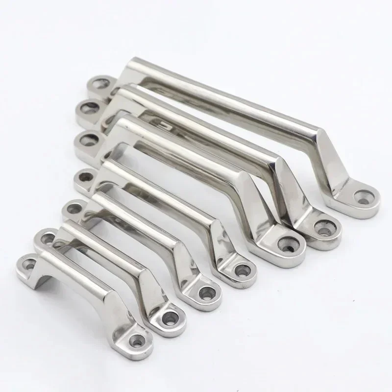 Poignée en acier inoxydable solide épaissi, poignée RapHandle Plus, boutons d'arc de porte, poignée de nervure portante industrielle, accessoires de quincaillerie, 1PC