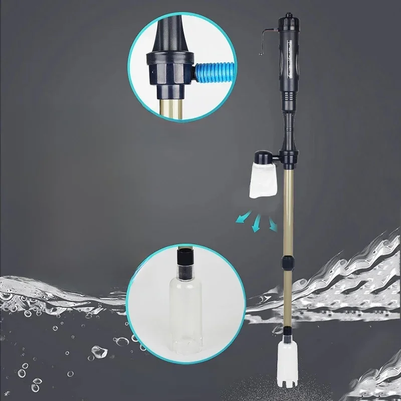 AliExpress ZHIYANG Fish Tank Siphon Water Change Aquarium Cleaning Tools Filter Water ExChanger Pump Sand Hose Tube Battery Powered Gravel Cleaner