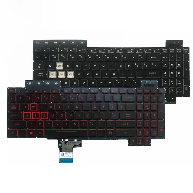 Clavier d'ordinateur portable anglais pour Bali TUF Gaming, rétro4.2 américain, FXaffair FX505G FX505D FX505GD FX505GE FX505GM FX505DY FX505révélateur fx505dt