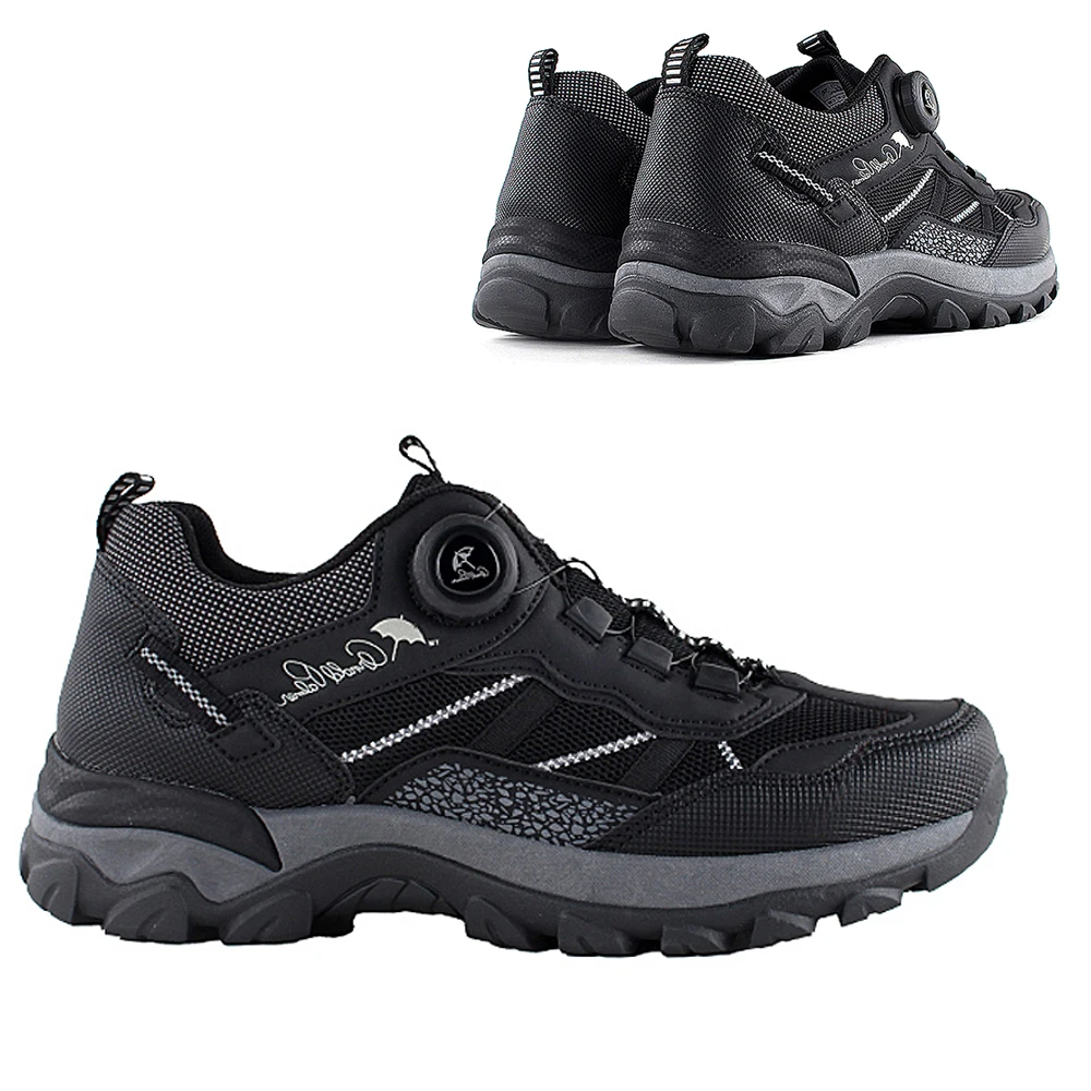 [Arnold Parm] Black dial trekking shoes hiking mesh light and comfortable hiking shoes