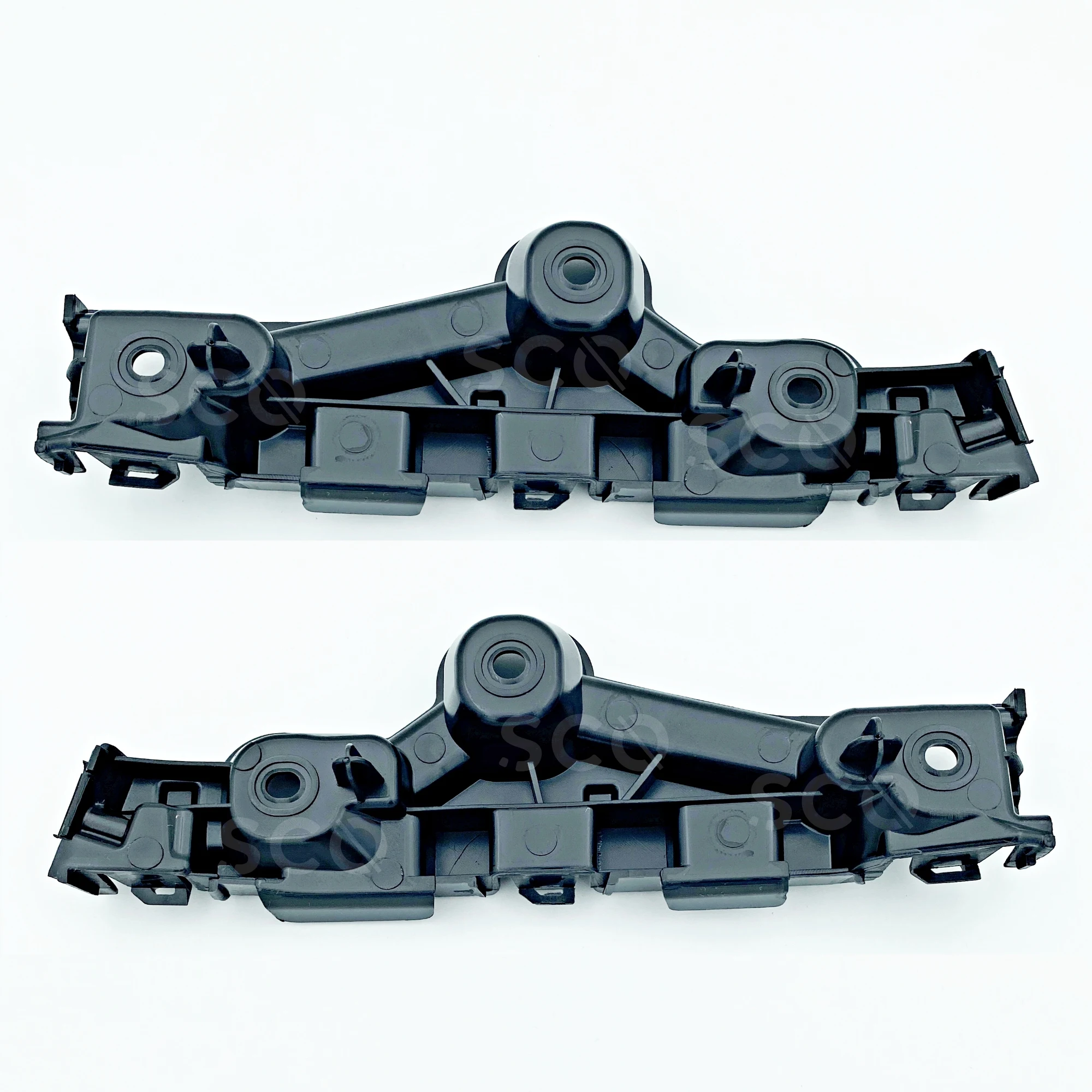 Picture 3: Bumper Support for Logan for Symbol for Sandero Left Right Set 2Pcs Durable Bumper Holder Plastic for Sandero Stepway 631427092R
