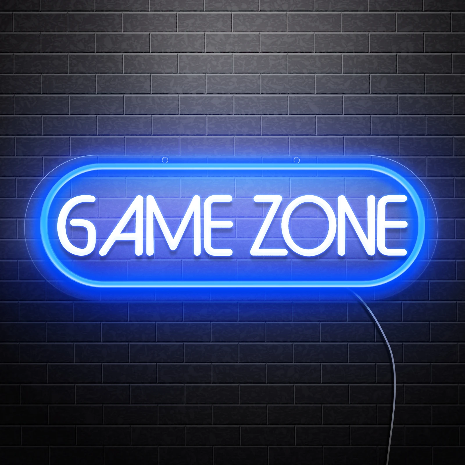 LED-neonreclame voor de gamekamer, in de vorm van een gamepad, gemaakt van acryl, als wandlamp met instelbare helderheid, voor een speelomgeving, geschikt als decoratie voor de slaapkamer, voor