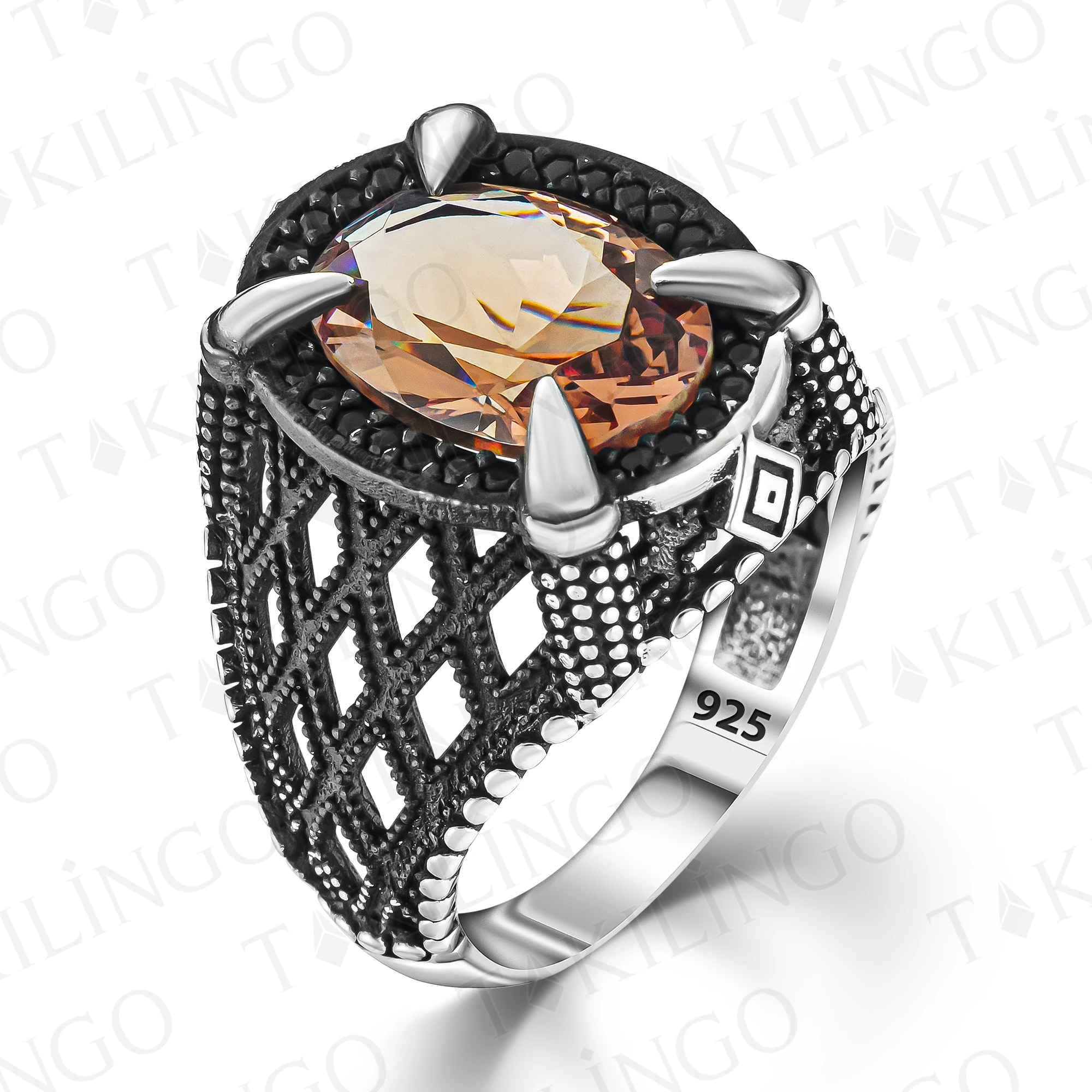 s925-solid-sterling-silver-oval-claw-design-zultanite-stone-men's-ring-turkish-handmade-jewelry-gift-for-men