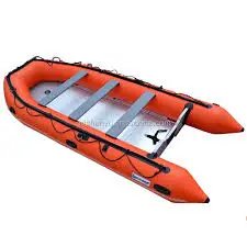 inflatable fishing canoe with movable seat paddle boat for fishing OEM