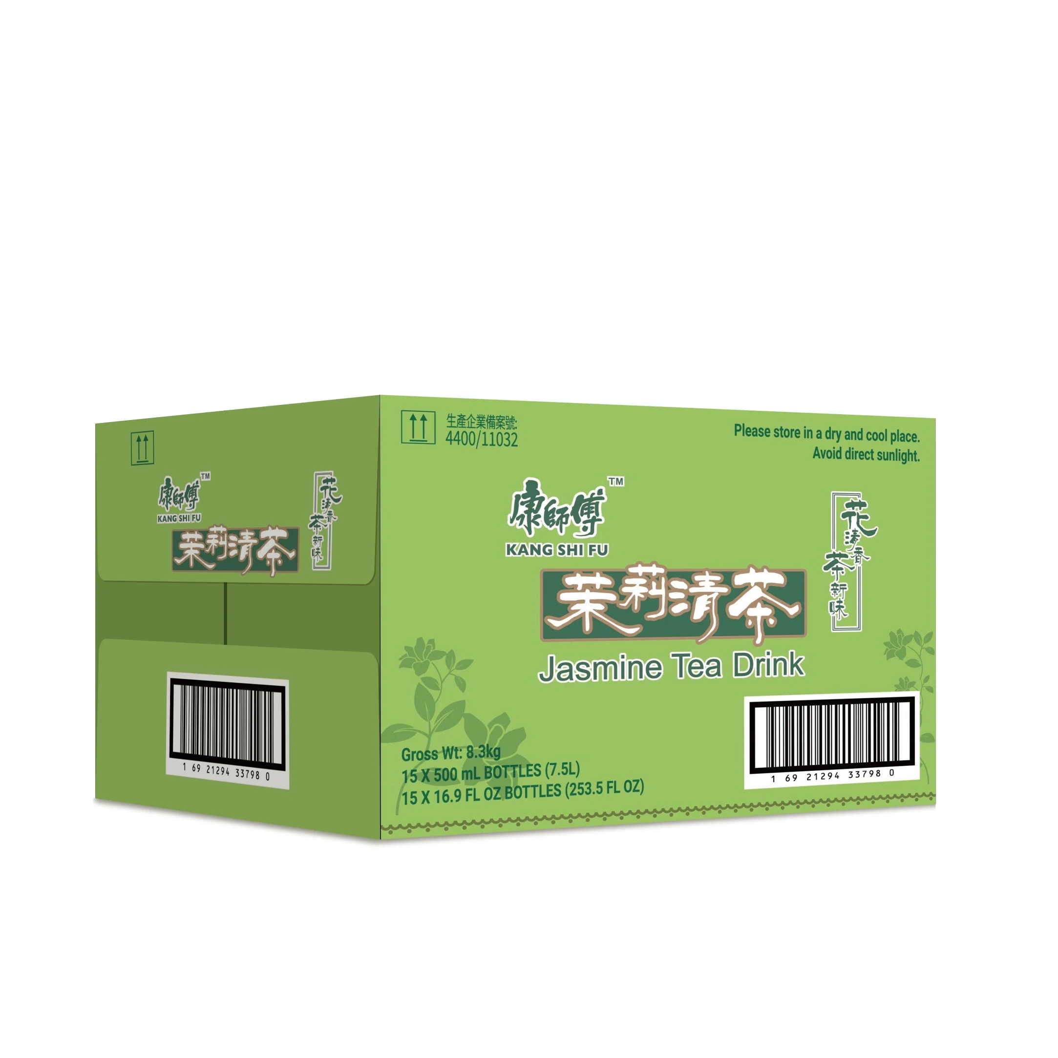 이멕스무역 중국식품 캉스푸 말리청차 자스민티 500ml, 15개, 1박스