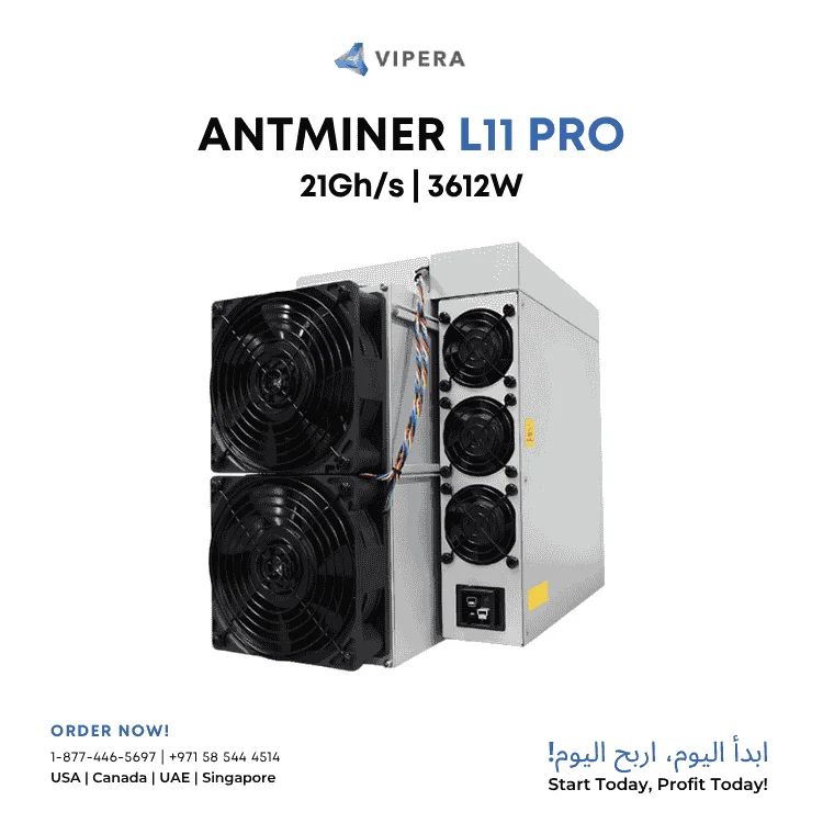 

промо-акция: Bitmain Antminer L11 Pro Dogecoin Miner - Apexto Mining