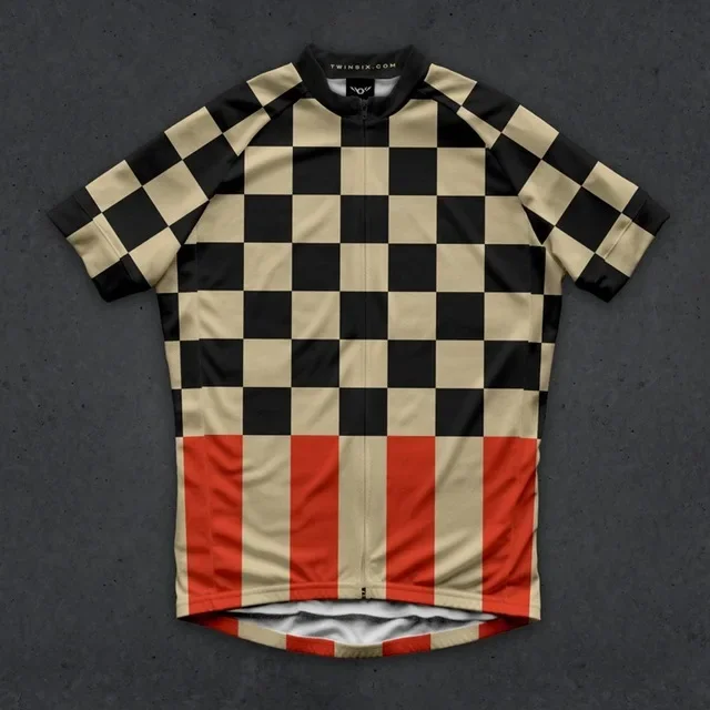 AliExpress ZOOTEKOI Twin six 6 retro short sleeve Cycling jerseys short sleeve shirt go mtb shirts downhill cycling jersey Men clothes 2023