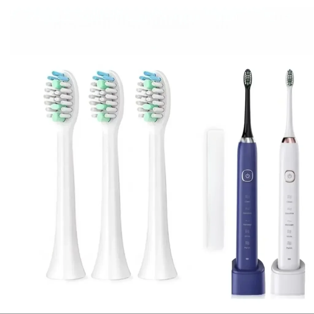 Sarmocare S100 S200 S600 S700 S710 S800 S820 S900 S910 têtes de brosse à dents têtes de brosse à dents électrique sonique Ultra sonique, 2-16 pièces
