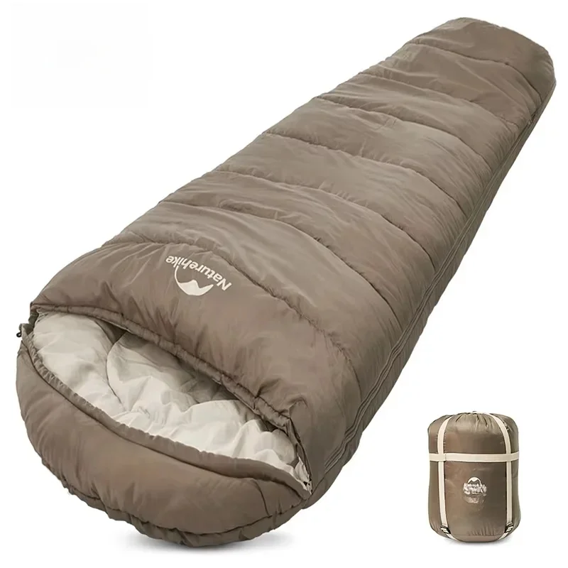 Śpiwór Naturehike MJ300 -1 ℃   Lekki MJ600 -12 ℃   Śpiwór mumia Outdoor Camping Bawełniany śpiwór zimowy — zdjęcie produktu 7