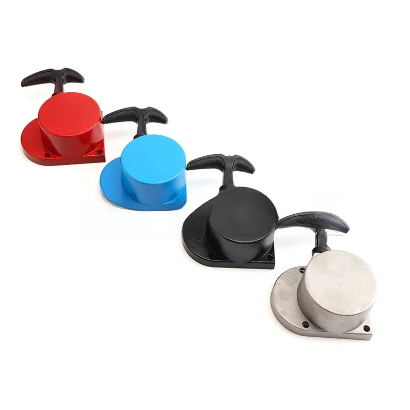 AliExpress spz Alloy Pull Start Starter For 50cc 60cc 66cc 80cc Engine Motorized Bicycle Push Bike Pull Recoil Starter Handle Pulling Devic