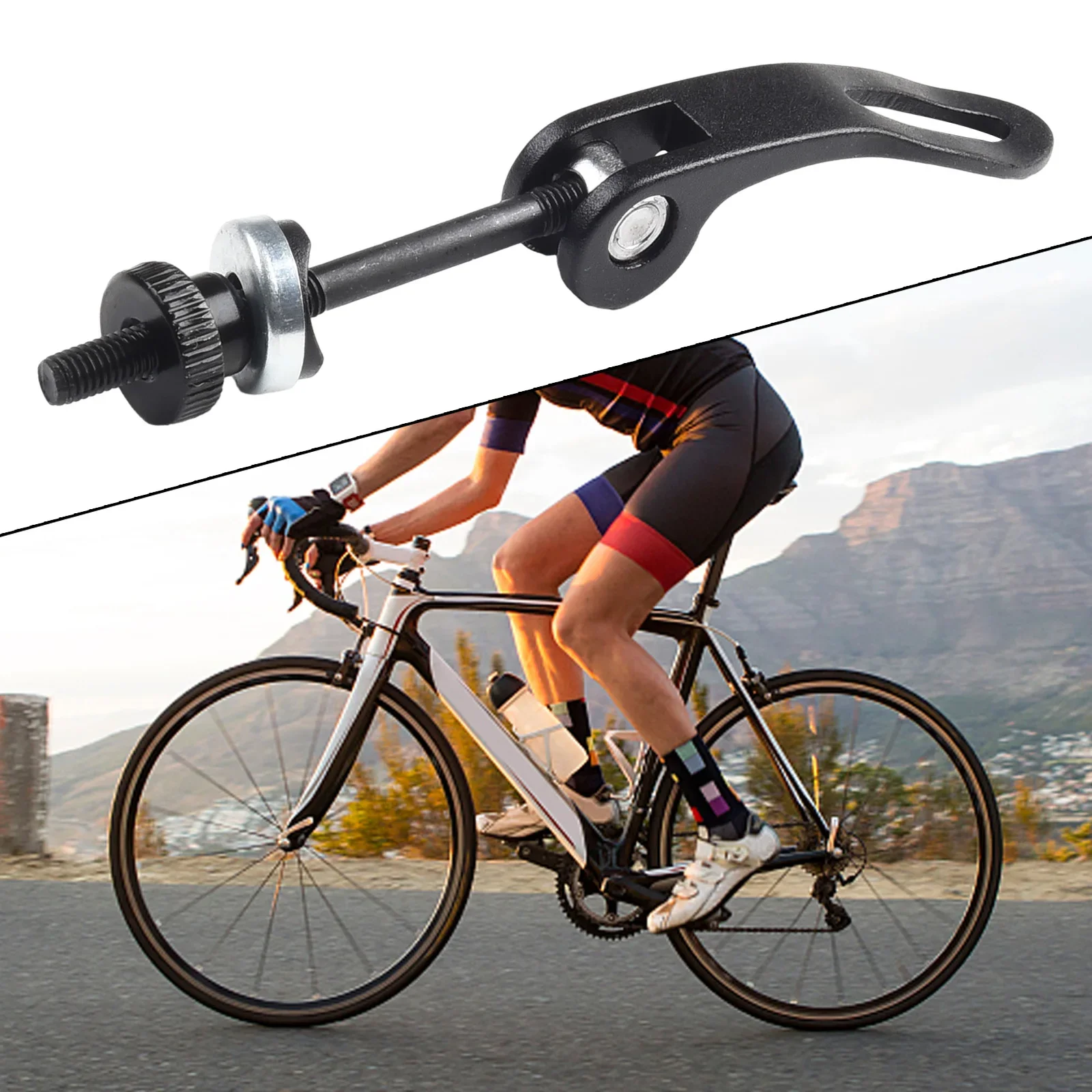 AliExpress SPORTARC 1Pc Aluminum Alloy M5 Bicycle Quick Release-Seat Post Clamp Skewer Bolt Clip Screw Widened Frosted Handle quick release lever