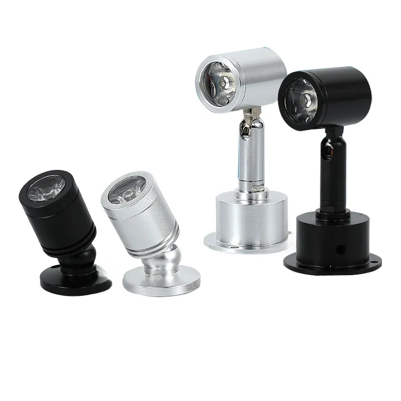 3W Led verzonken kast mini spot light 110V 220v downlight 12v dc sieraden show Inclusief Led driver 4000K Plafondlamp lamp - afbeelding 2