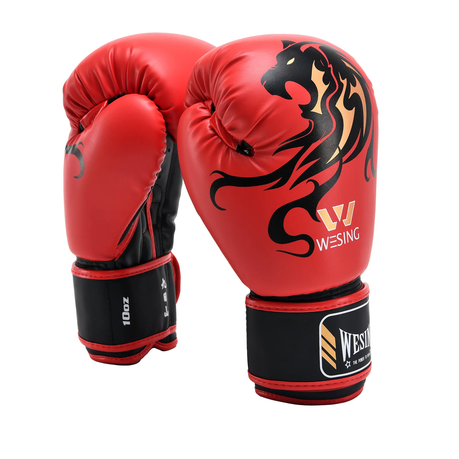 Wesing Boxing Training gloves leather Punch Bag Gloves Pink Boxing Gloves