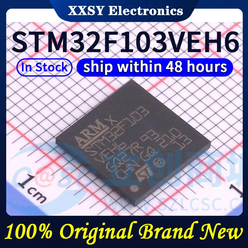 STM32F103VEH6 BGA-100 Em estoque