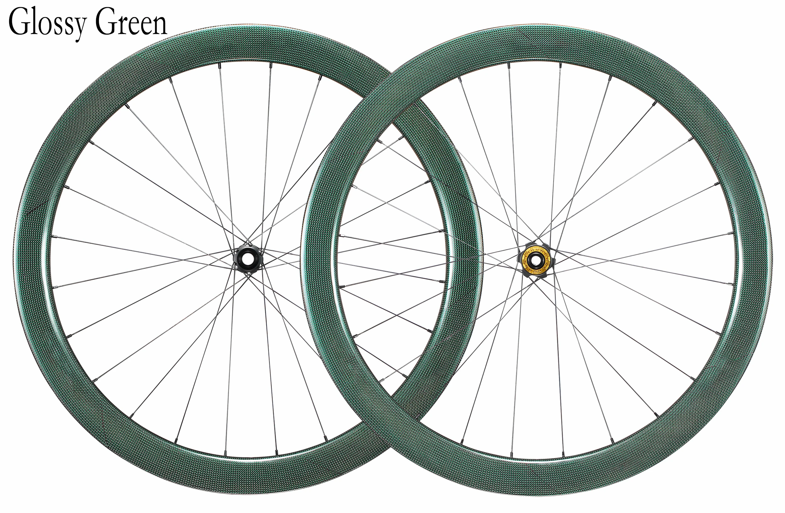 Rennrad-Scheibenbremsenlaufräder mit Ratchet-System, 700C 36T Wave Carbon Laufradsatz, 50mm Profilhöhe, Rennrad-Speichenlaufräder, 24 Speichen, Aero Carbonfaser-Laufräder – Detail 29