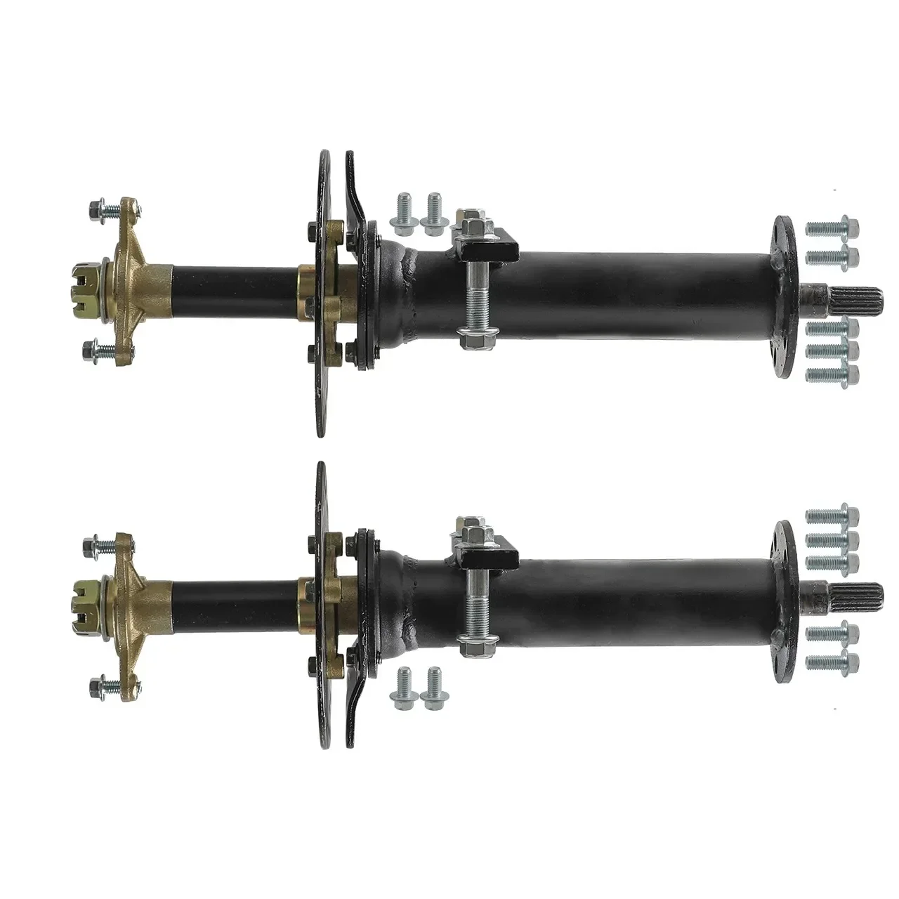 48V1000W/72V1500W Elektryczny silnik różnicowy bezszczotkowy 4800 obr./min /30 "34" 40 "Differential Rear Axle Kit do Go Kart Golf Cart ATV — zdjęcie 2