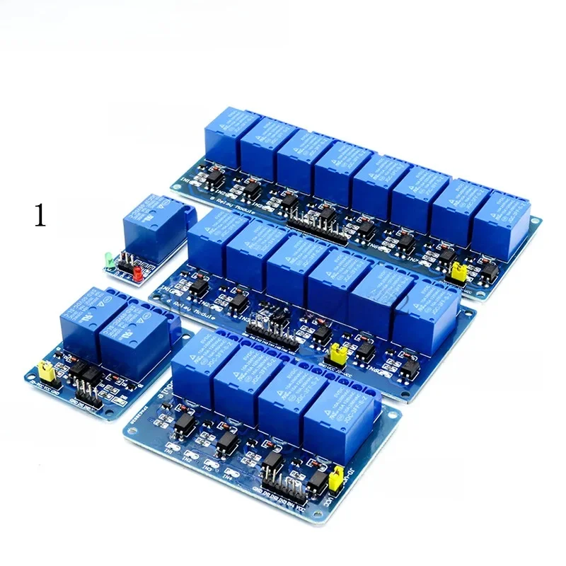 Module de relais de canal avec citations optocouremplaçant, sortie 1 voie, 2 voies, 4 voies, 6 voies, 8 voies pour Ardu37, 5V, 12V, 1 canal, 2 canaux, 4 canaux, 6 canaux, 8 canaux