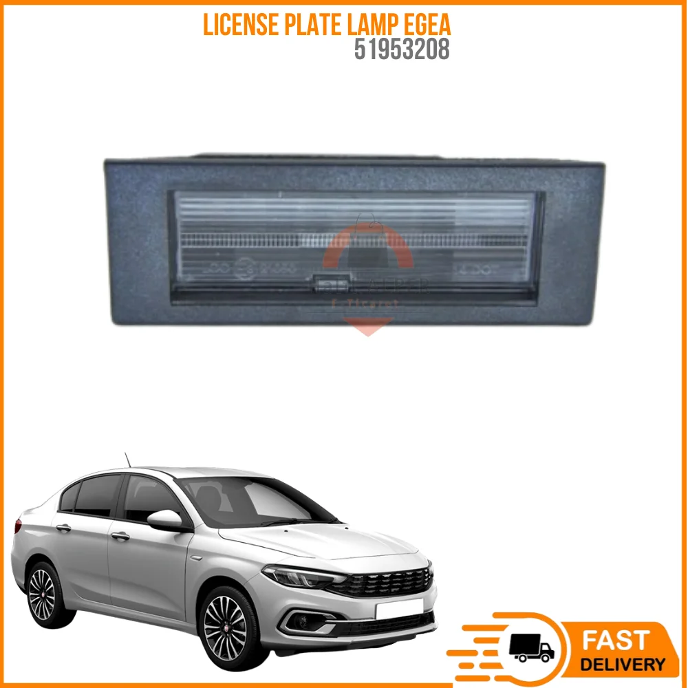 For License Plate LAMP EGEA OEM 51953208 SUPER QUALITY HIGH SATISFACTION REASONABLE PRICE FAST DELIVERY