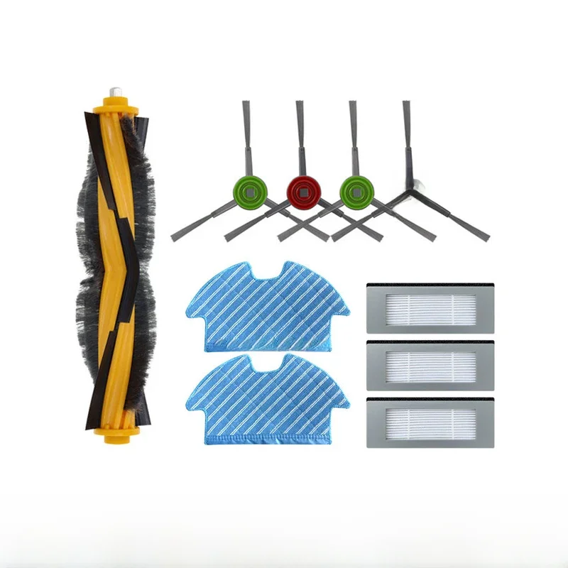 Pour Ecovacs Debot OZMO 900 / DN5G / 905 Robot aspirateur accessoire rouleau de remplacement brosse latérale principale filtre Hepa tissus de vadrouille