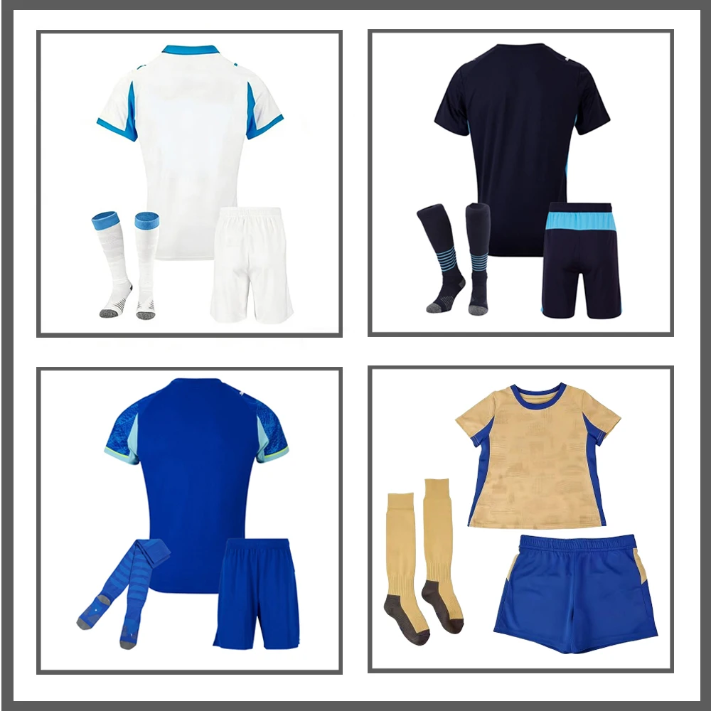 Maillot de football Olympique de Marseille 2025-2026 personnalisé avec nom et numéro – Tenue de football