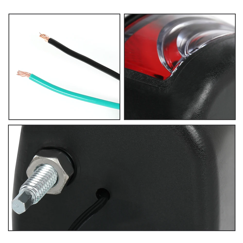 أضواء مصباح خلفي للسيارة من Crossdesign يمين ويسار مناسب لسيارة تشيفي 1940-1953 شاحنة بيك اب من السلسلة الأولى 15163136 مقاومة للماء متينة