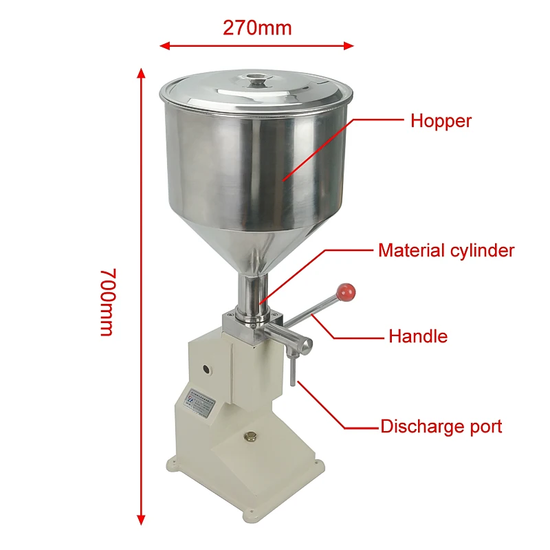

LY A03 Small Manual Pneumatic Filling Machine, Hand Pressure Filling Machine, Paste Filling Machine, Liquid Filling Machine